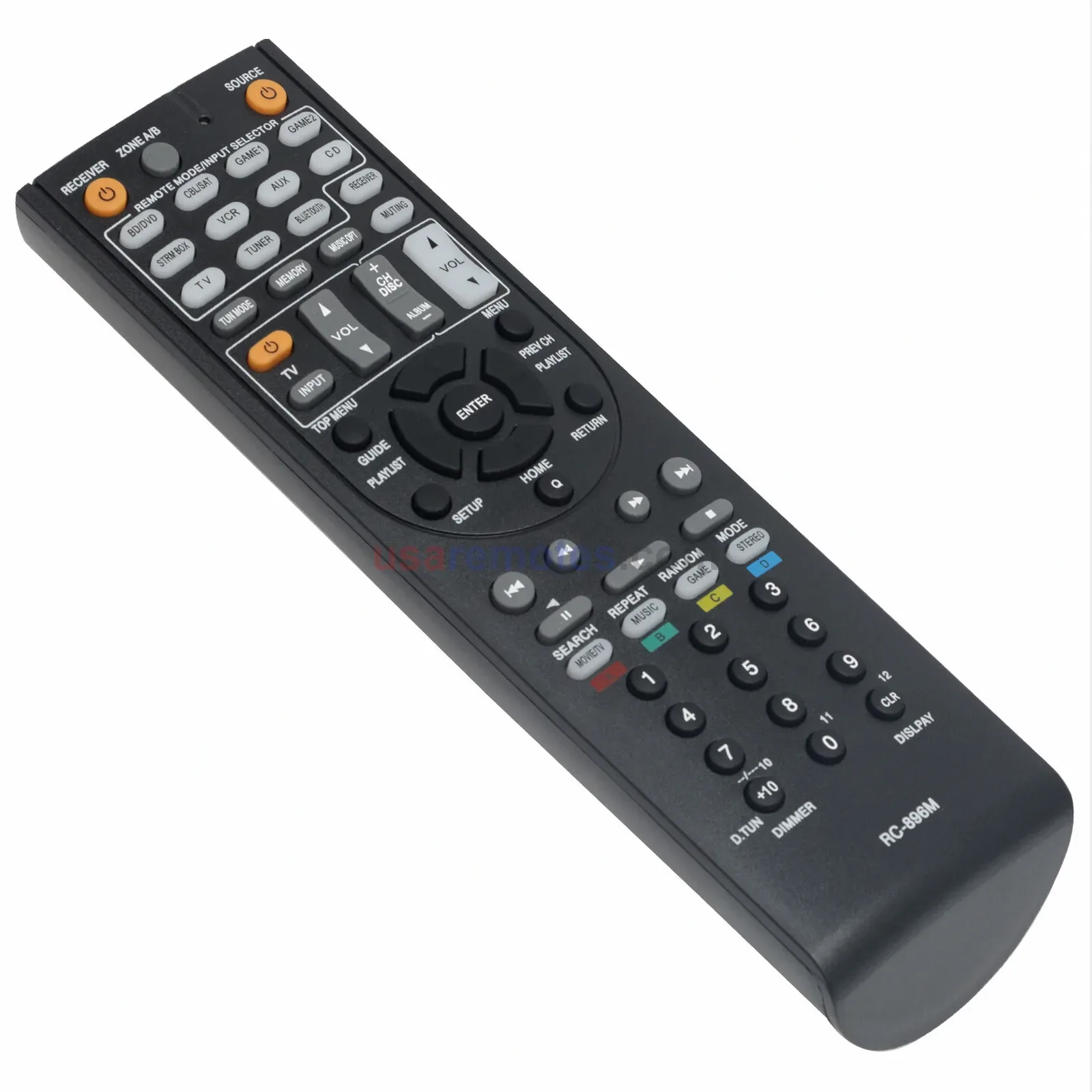 Onkyo RC-896M AV Receiver Remote - view 2