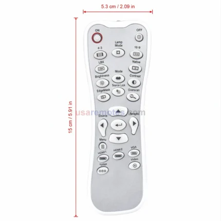 Optoma L-27-5KEY Remote Control