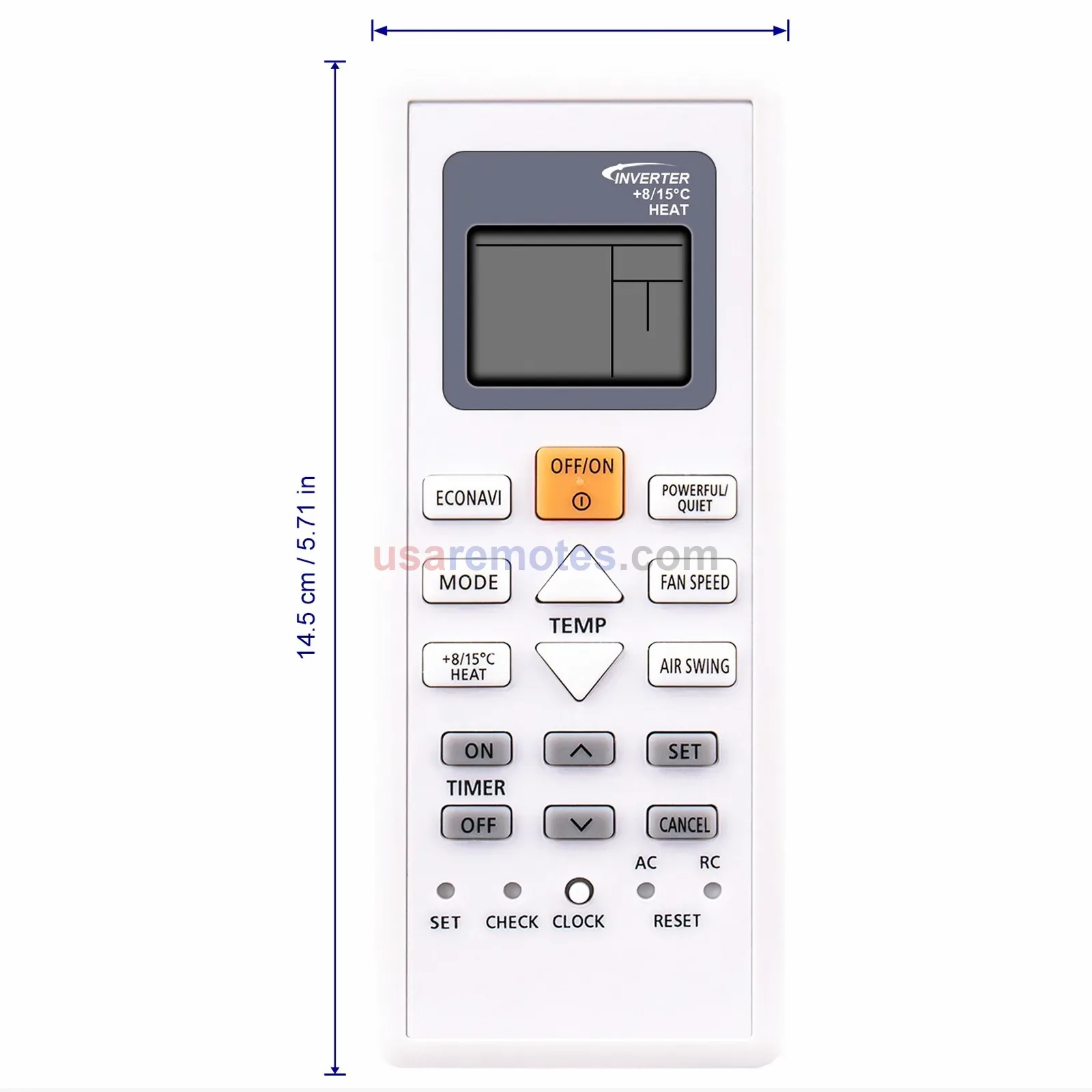 Panasonic ACXA75C01920 AC Remote Panasonic ACXA75C01920 AC Remote