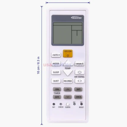 Panasonic CS-PN9VKH-1 AC Remote - view 2