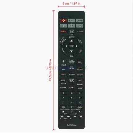 Panasonic EUR7623X50 DVD Remote - view 2