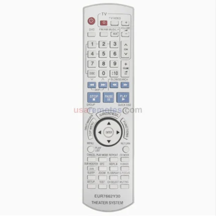 Panasonic EUR7662Y30 Remote Control - view 2