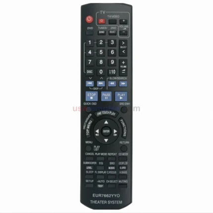 Panasonic EUR7662YY0 Remote Control