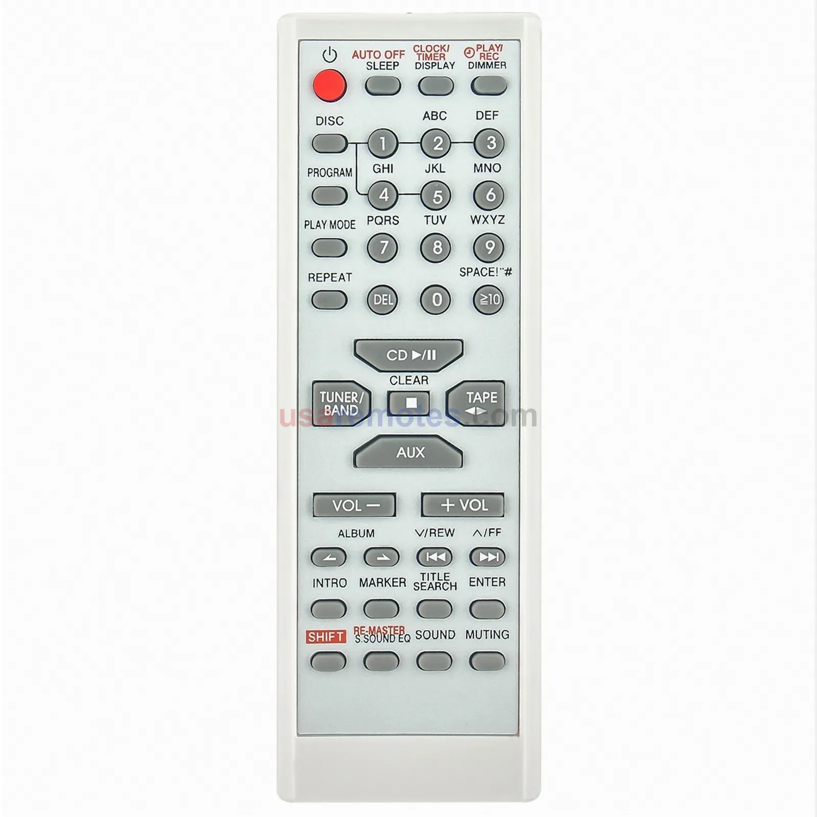 Panasonic EUR7711060 Remote Control Panasonic EUR7711060 Remote Control