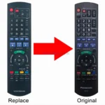 Panasonic N2QAYB00032 TV Remote - view 10