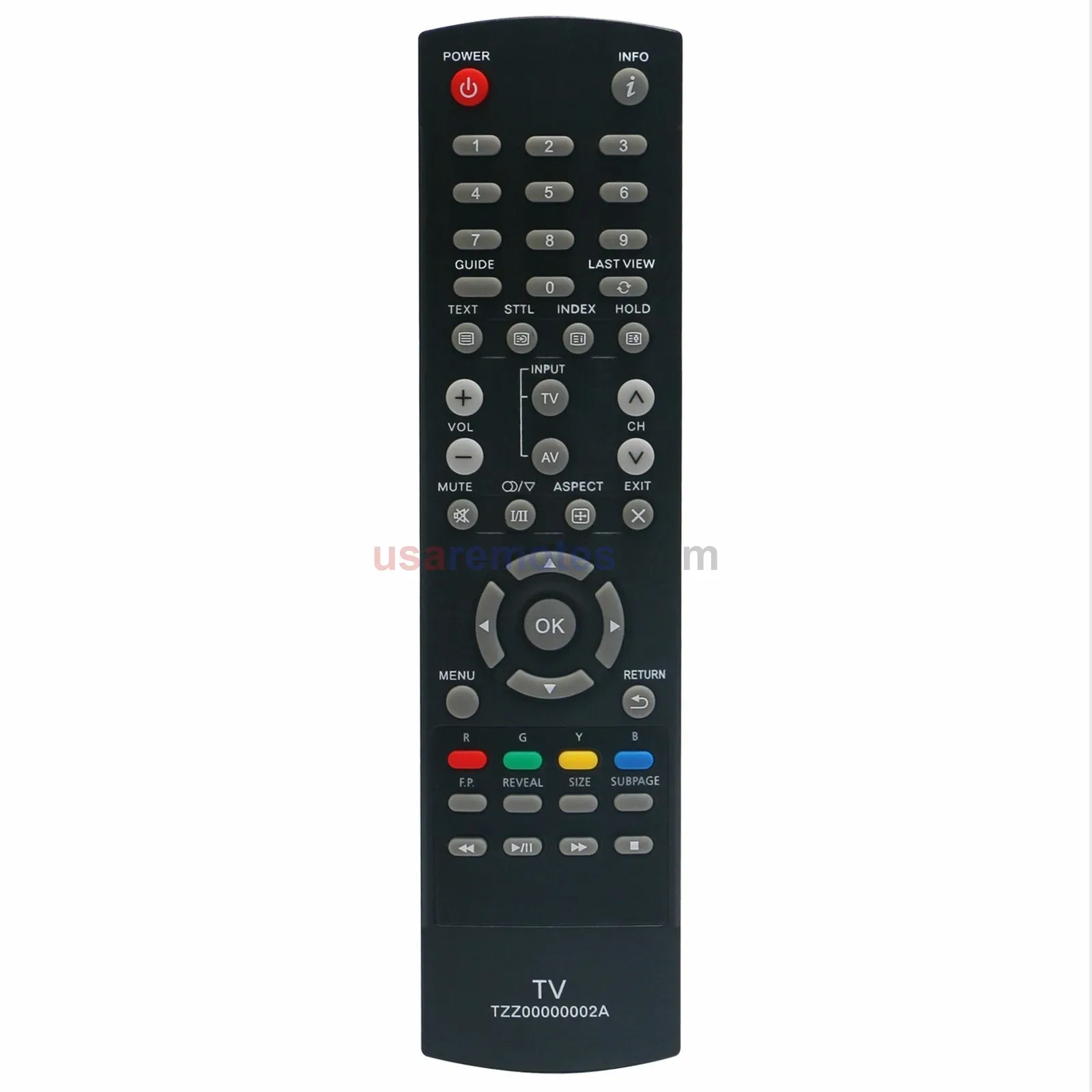 Panasonic TZZ00000005A TV Remote