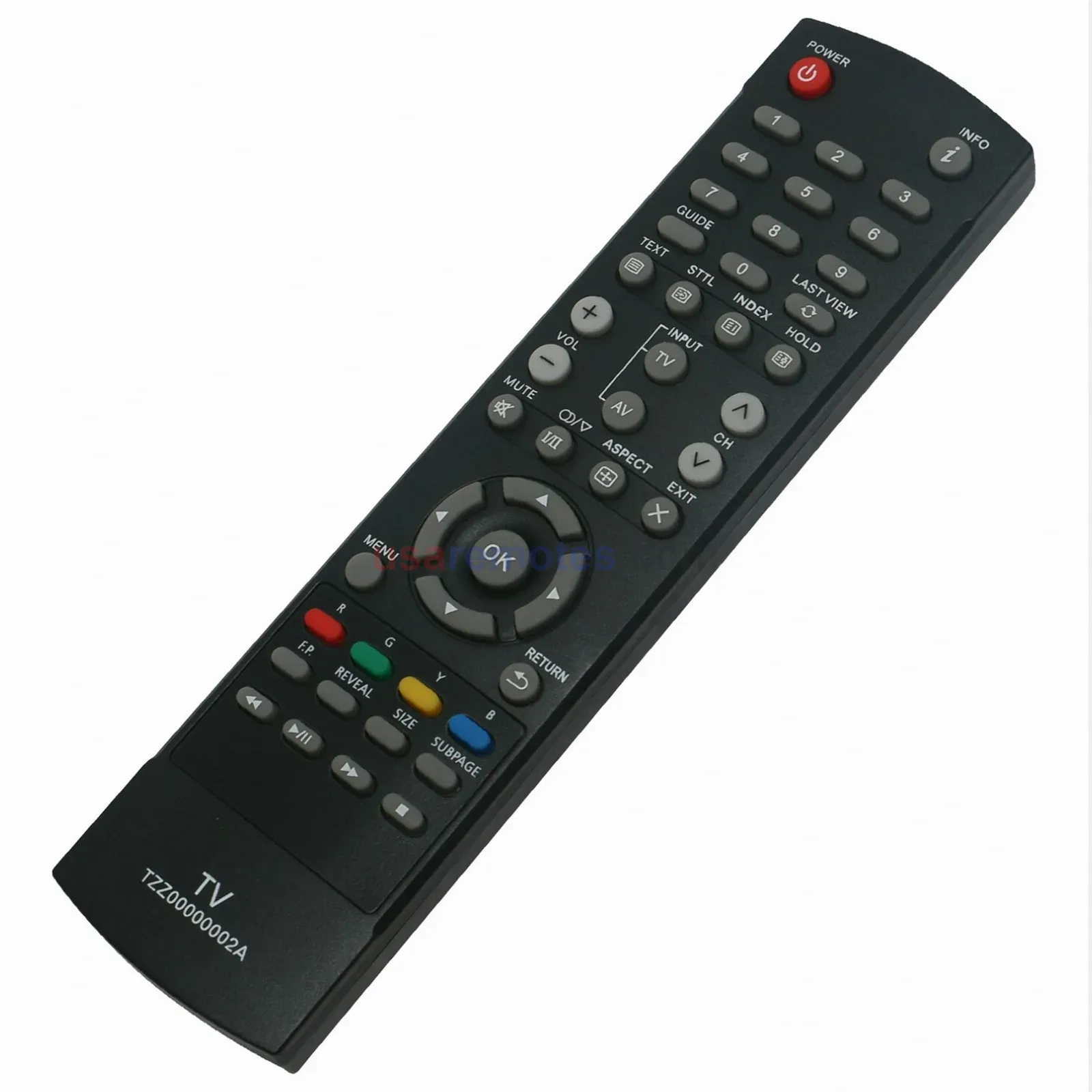 Panasonic TZZ00000005A TV Remote - view 2