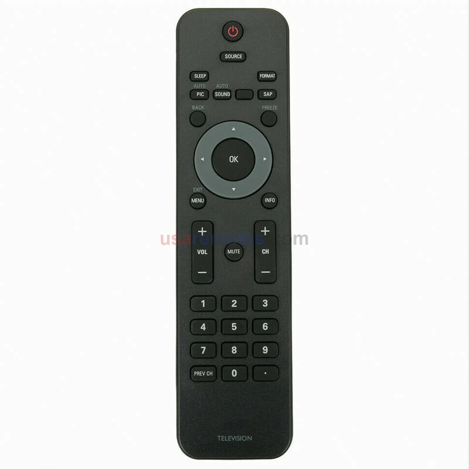 Philips 19PFL3504D TV Remote - view 2