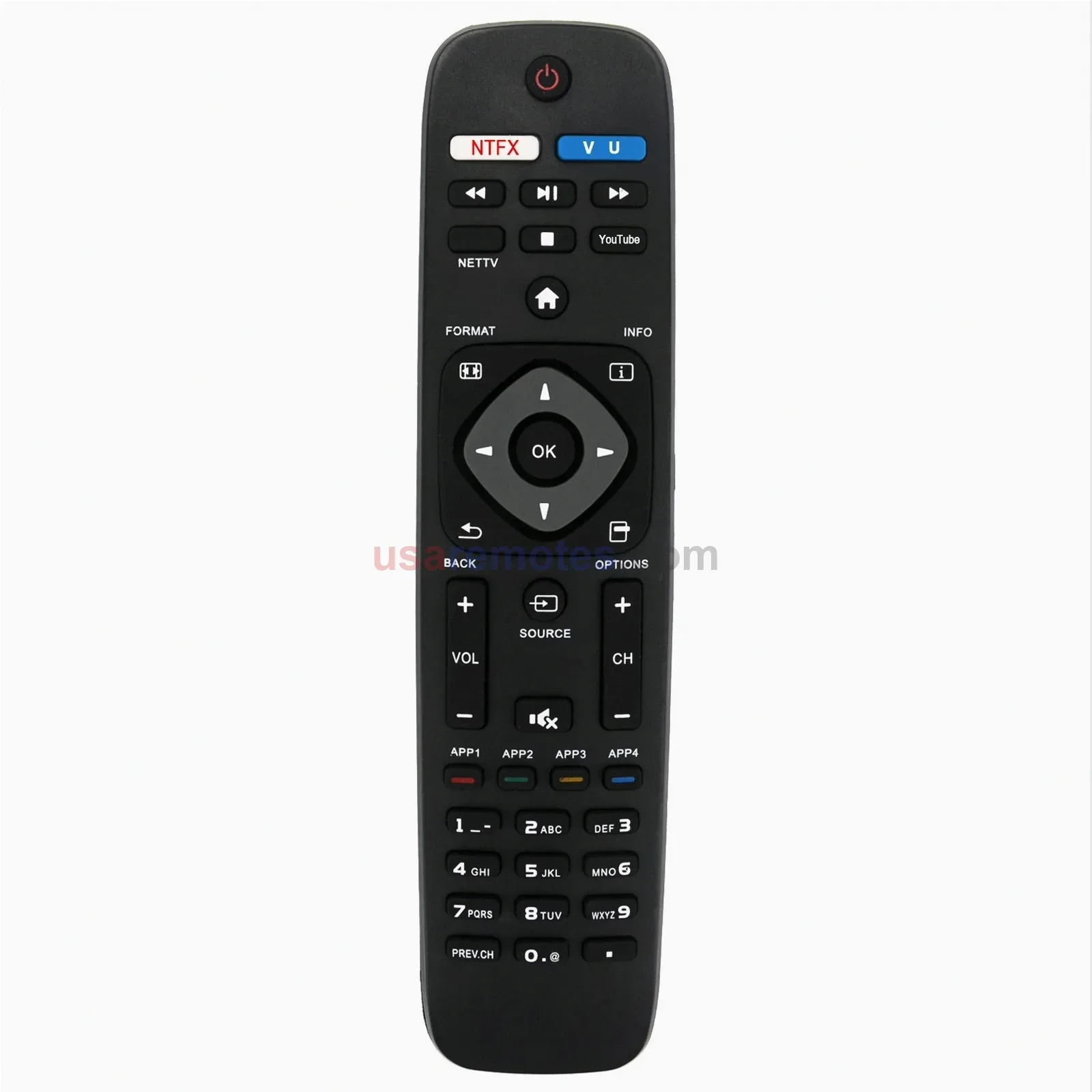 Philips 50PFL5602 TV Remote - view 2