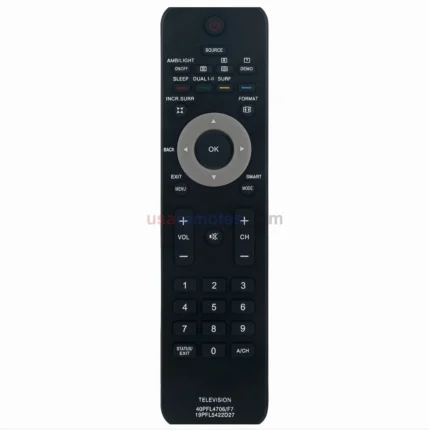 Philips 55PFL7705D TV Remote