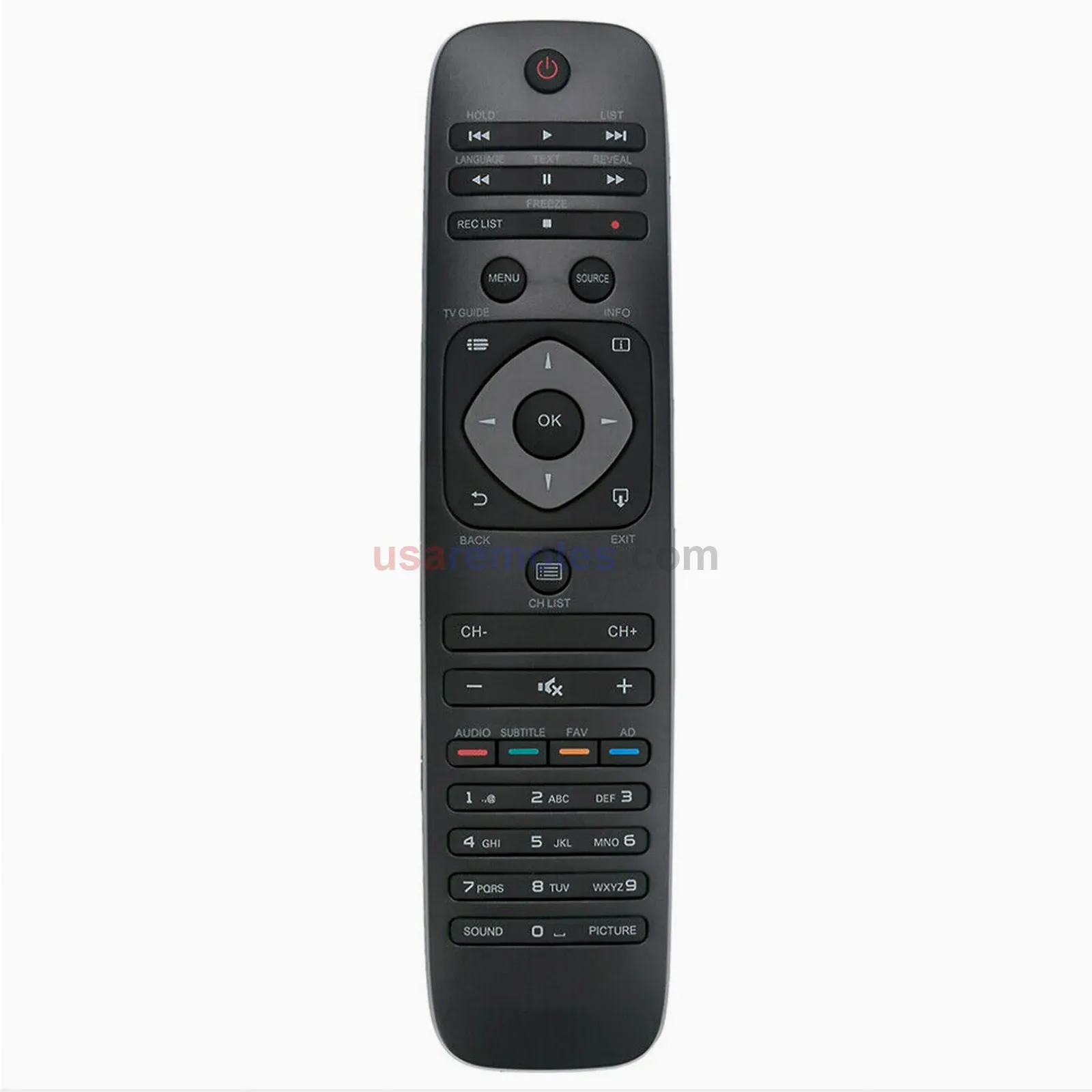 Philips 55PFT5200 TV Remote - view 2