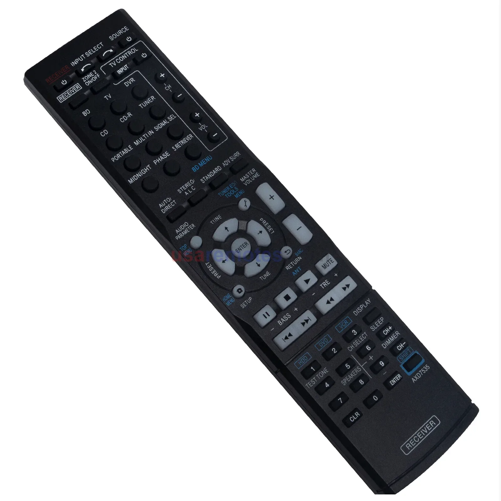 Pioneer AXD7535 AV Receiver Remote