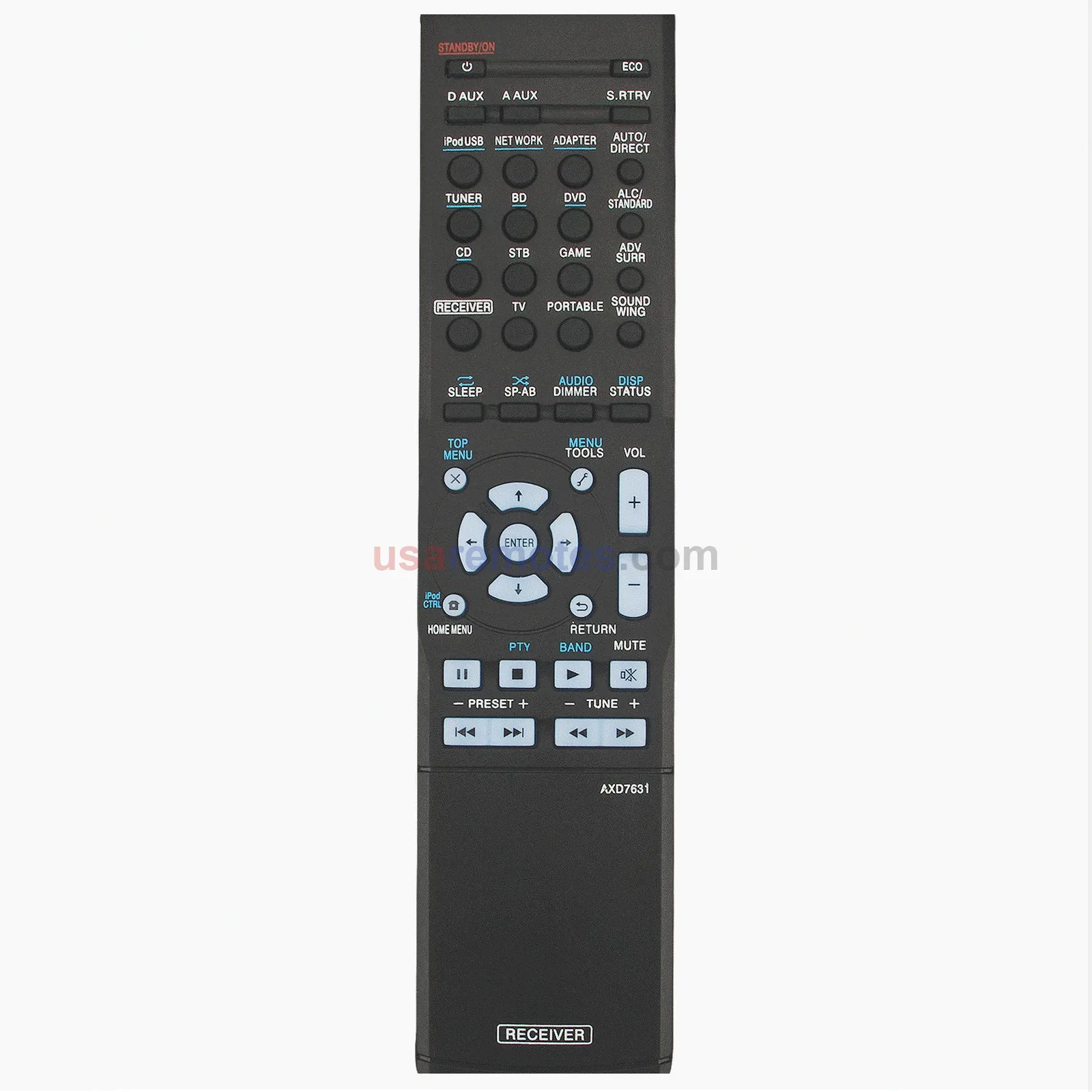 Pioneer AXD7631 AV Receiver Remote
