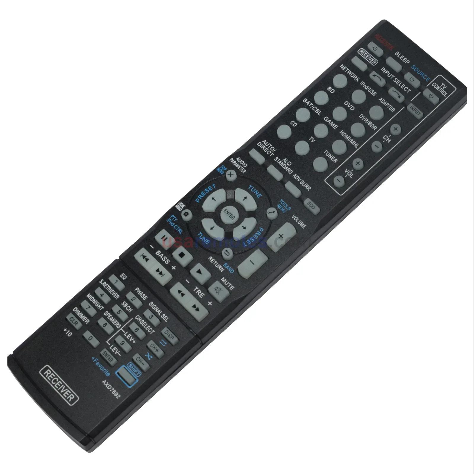 Pioneer AXD7692 AV Receiver Remote - view 2
