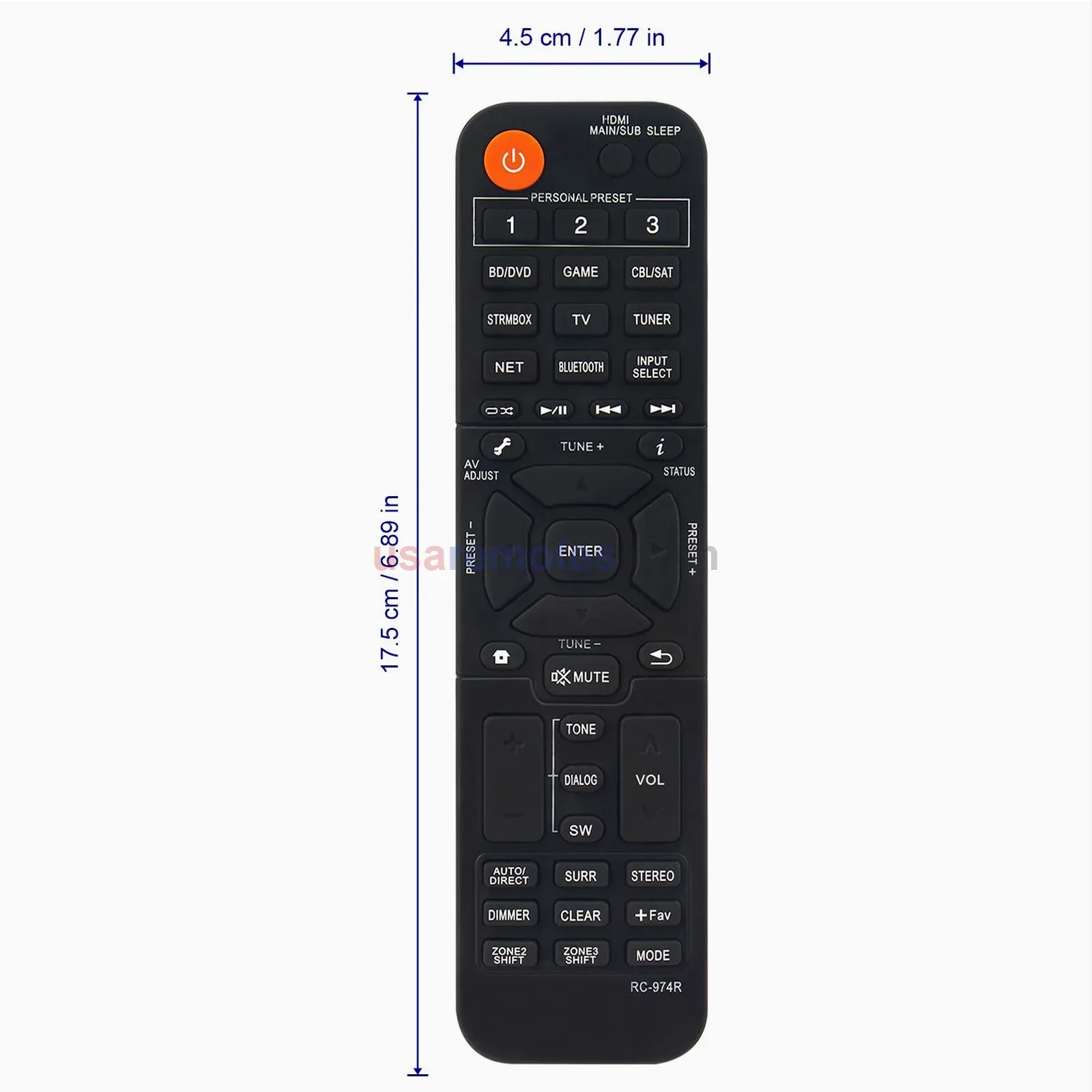 Pioneer RC-974R AV Receiver Remote