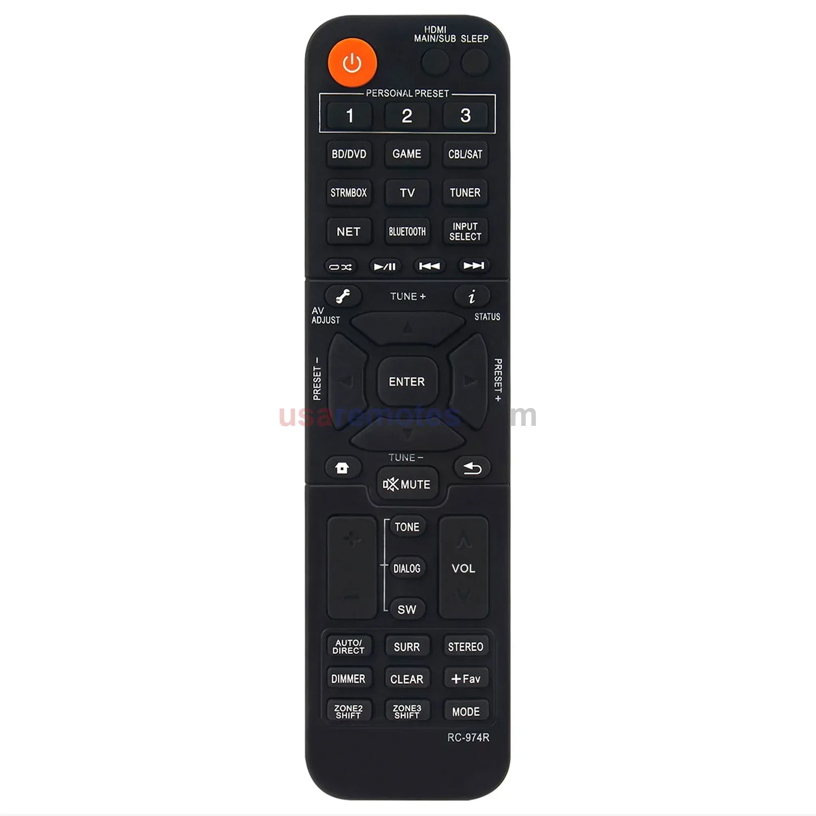 Pioneer RC-974R AV Receiver Remote - view 2