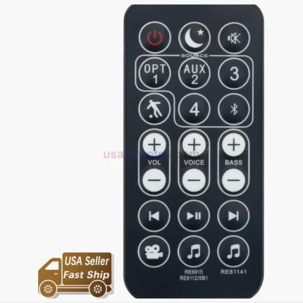 Polk Audio RE8114-1 Soundbar Remote