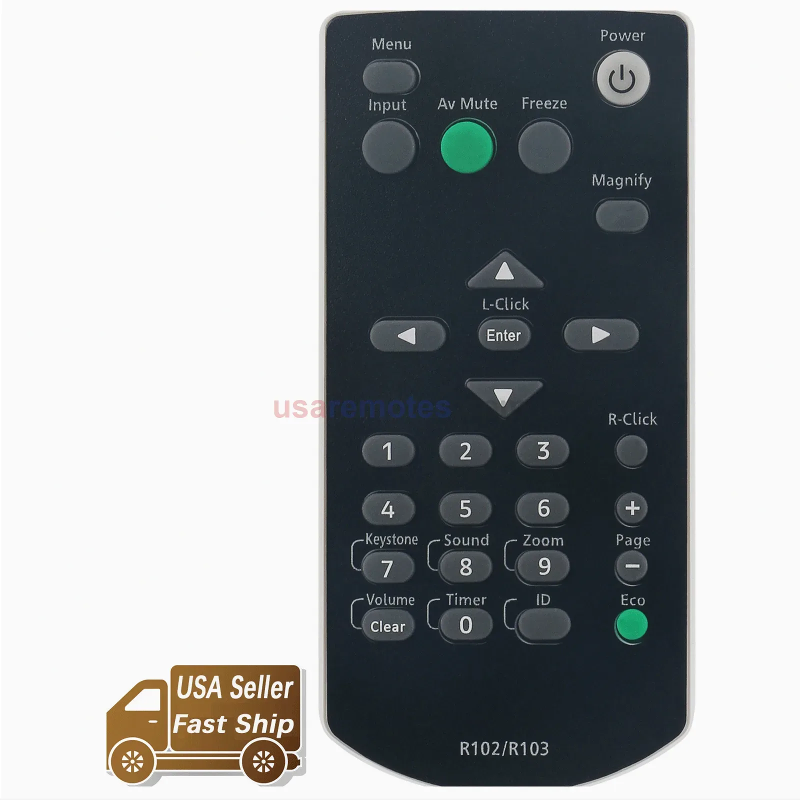 Universal R102 Projector Remote Universal R102 Projector Remote