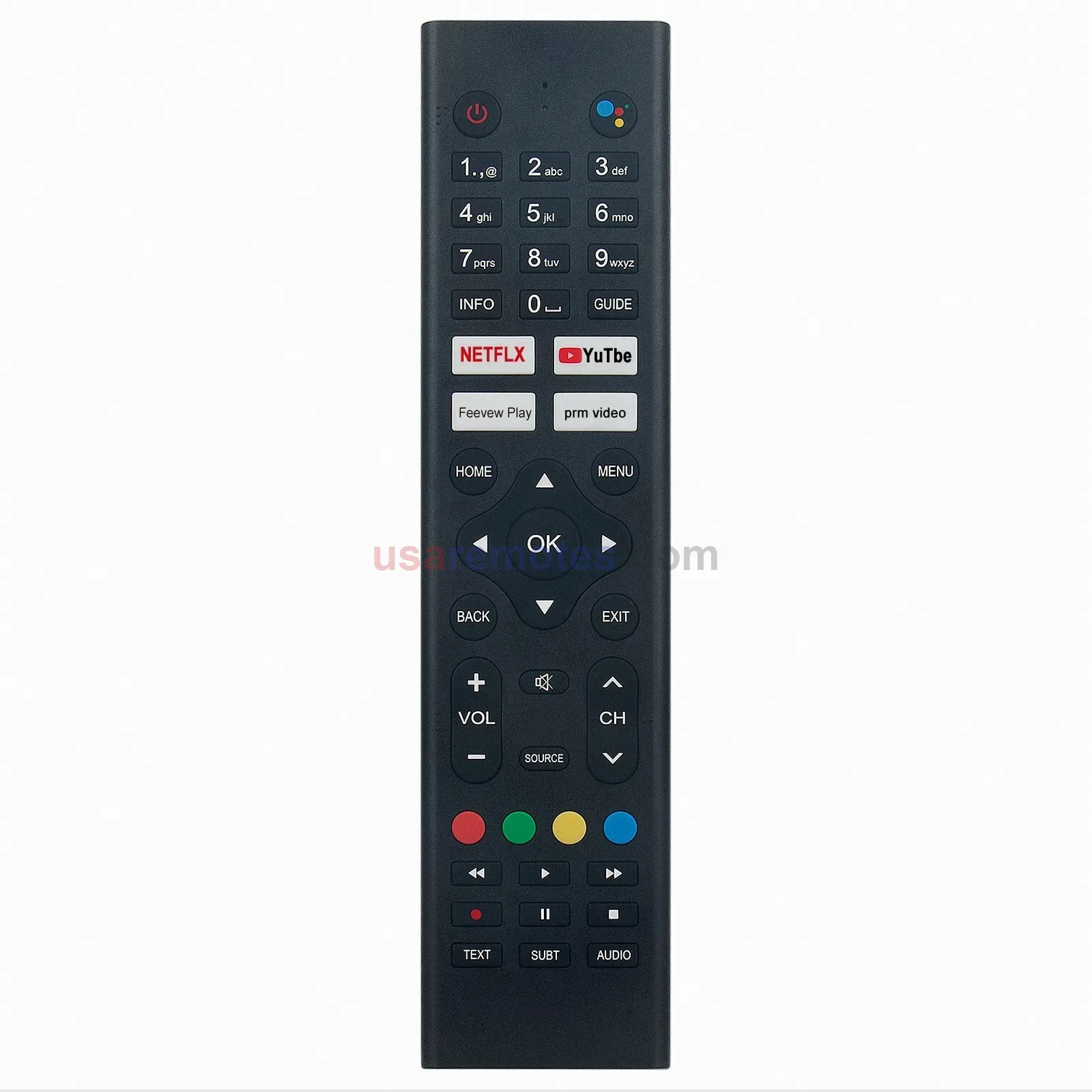 RCA C6520RTS4K TV Remote RCA C6520RTS4K TV Remote