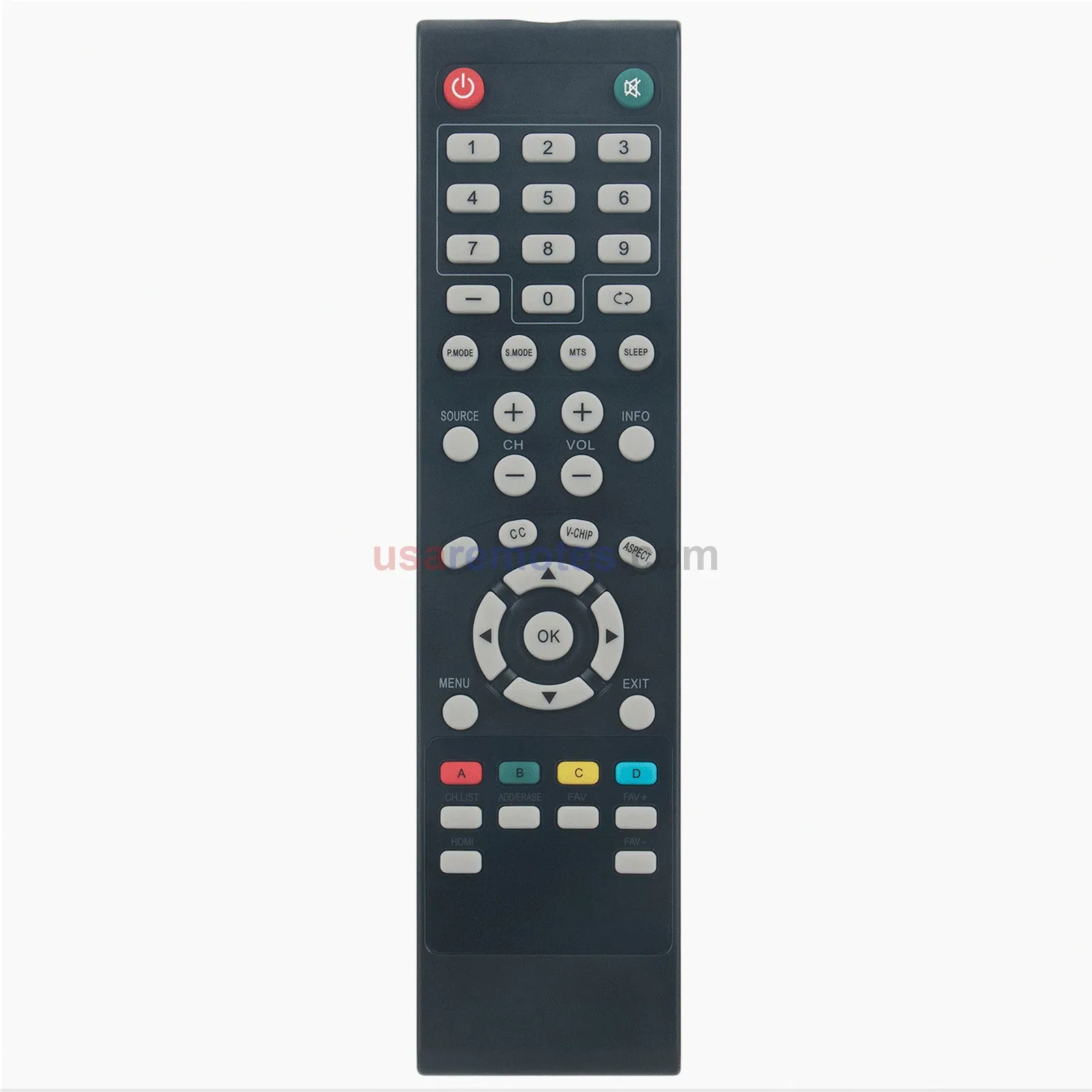 RCA RLDED3258A-H TV Remote RCA RLDED3258A-H TV Remote