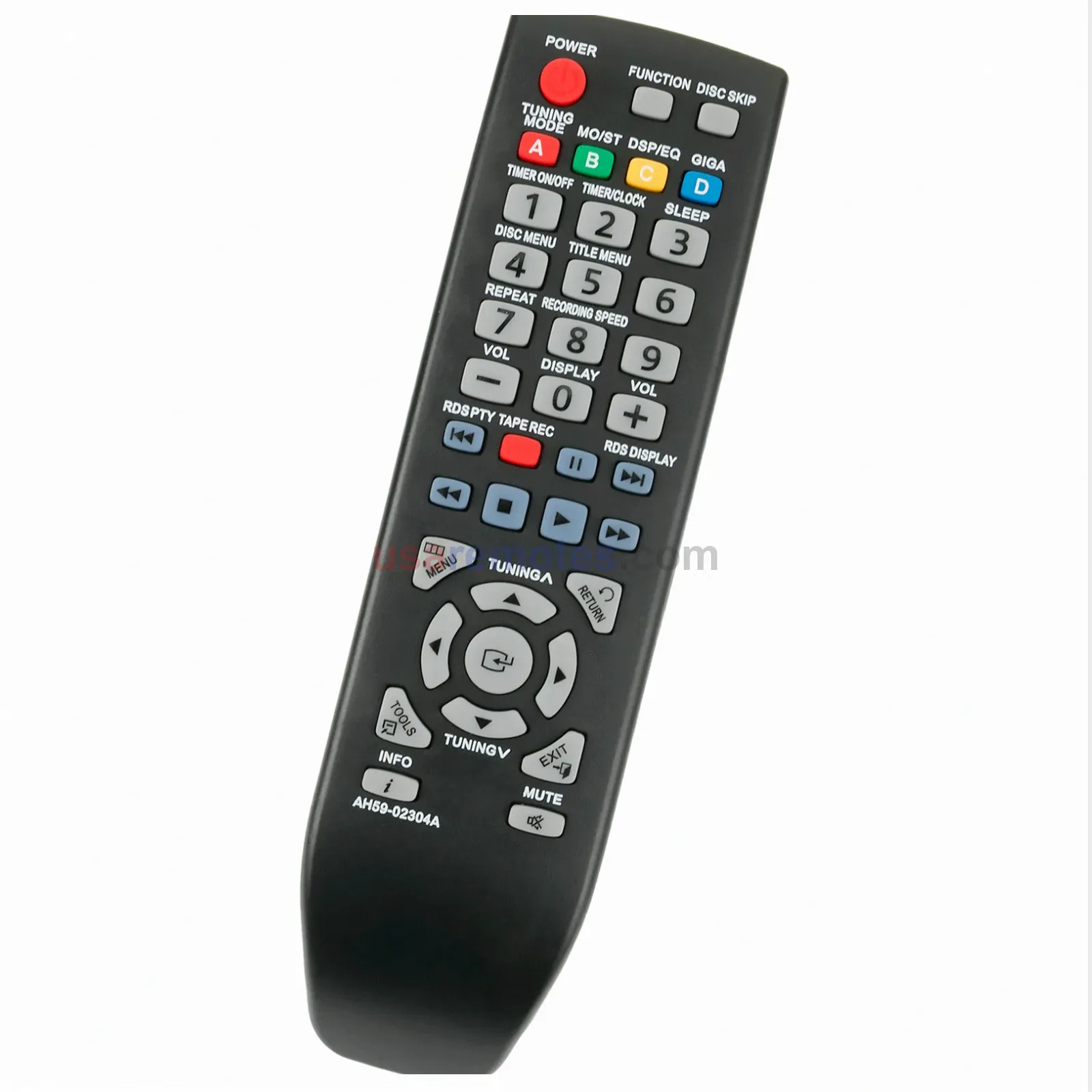 Samsung AH59-02304A DVD Remote - view 2