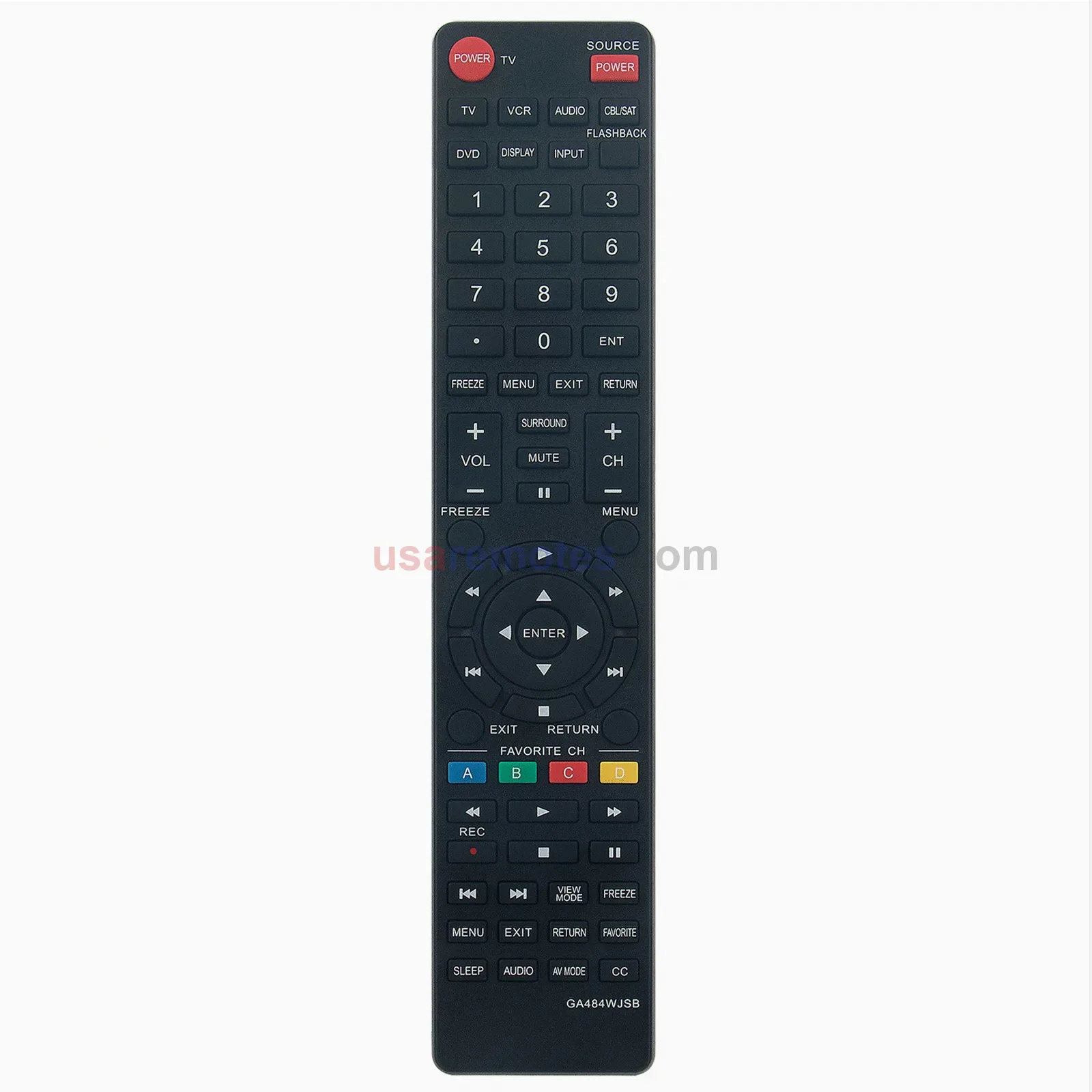 Sharp GA484WJSB TV Remote