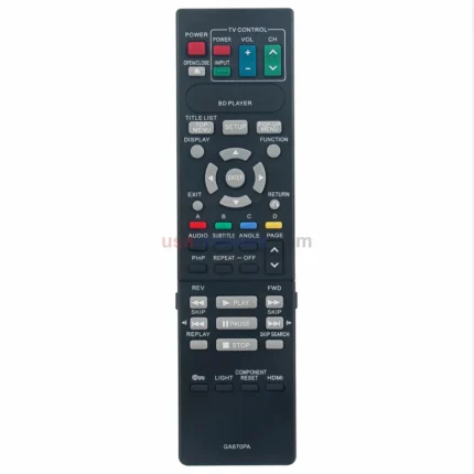 Sharp GA670PA Blu-ray Remote - view 2