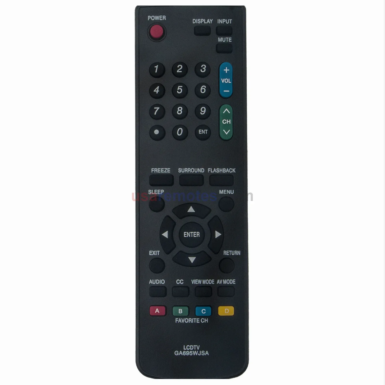 Sharp GA695WJSA TV Remote Sharp GA695WJSA TV Remote