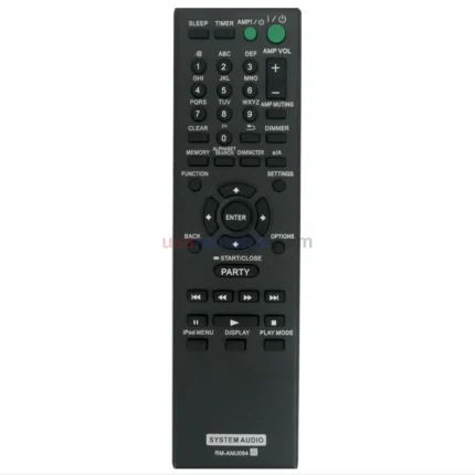 Sony NAC-SV10I Remote Control