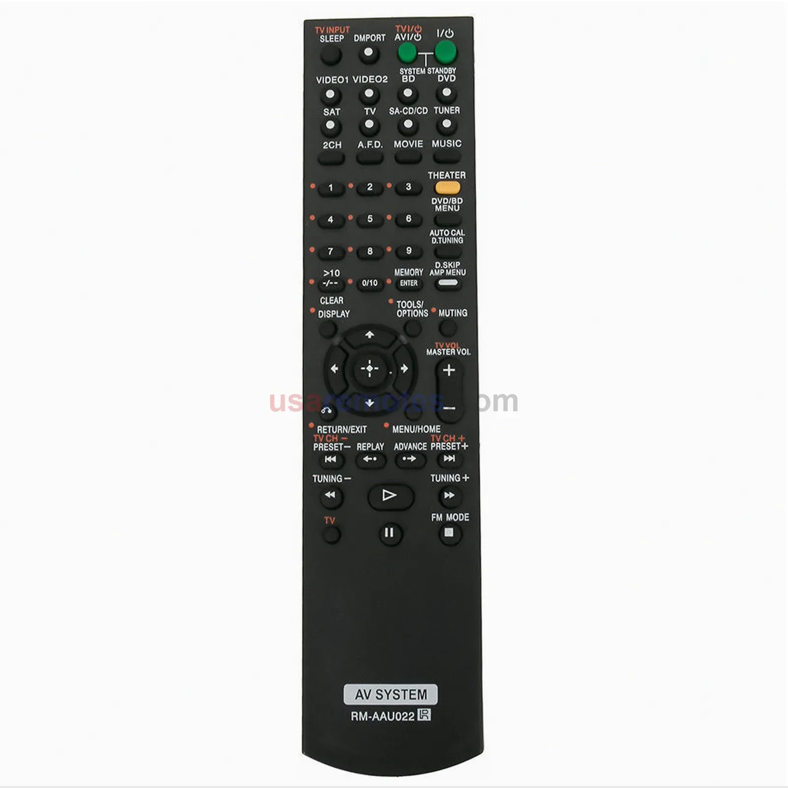 Sony RM-AAU022 Remote Control Sony RM-AAU022 Remote Control