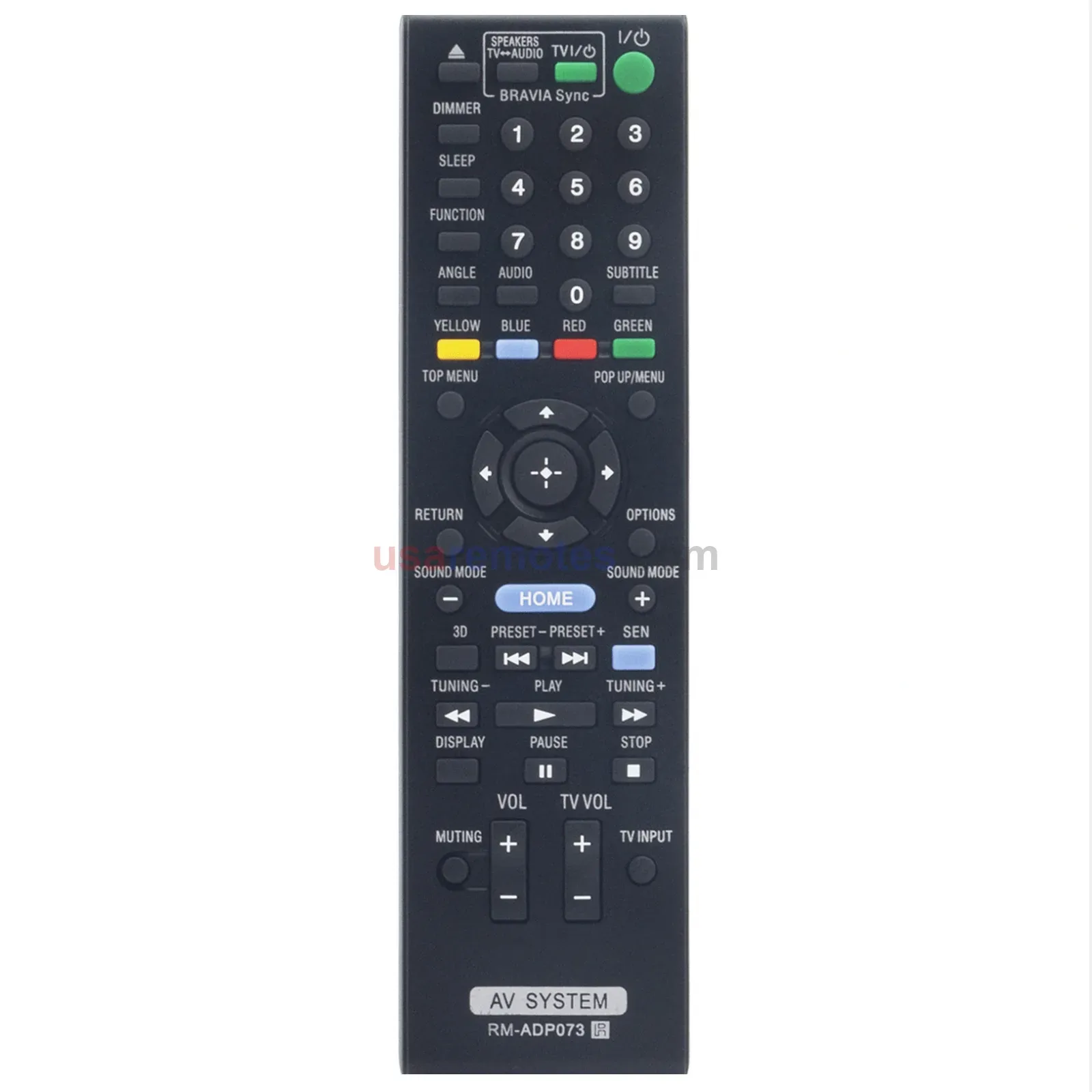 Sony RM-ADP073 Blu-ray Remote Sony RM-ADP073 Blu-ray Remote