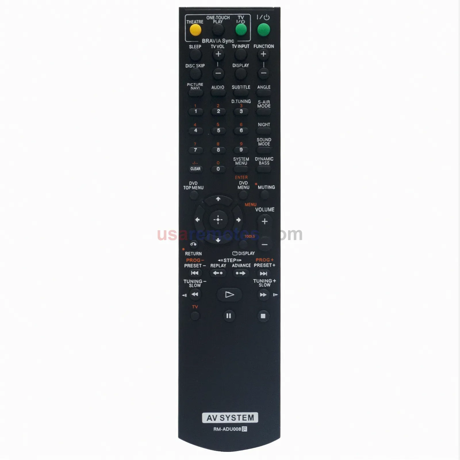 Sony RM-ADU008 Home Theater Remote Sony RM-ADU008 Home Theater Remote