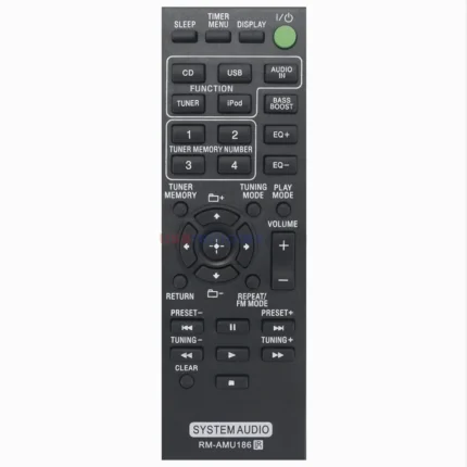 Sony RM-AMU186 Remote Control
