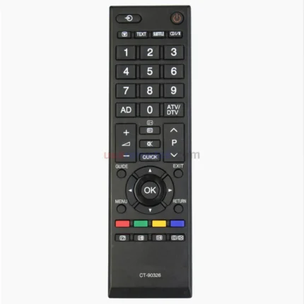 Toshiba CT-90326 TV Remote - view 2