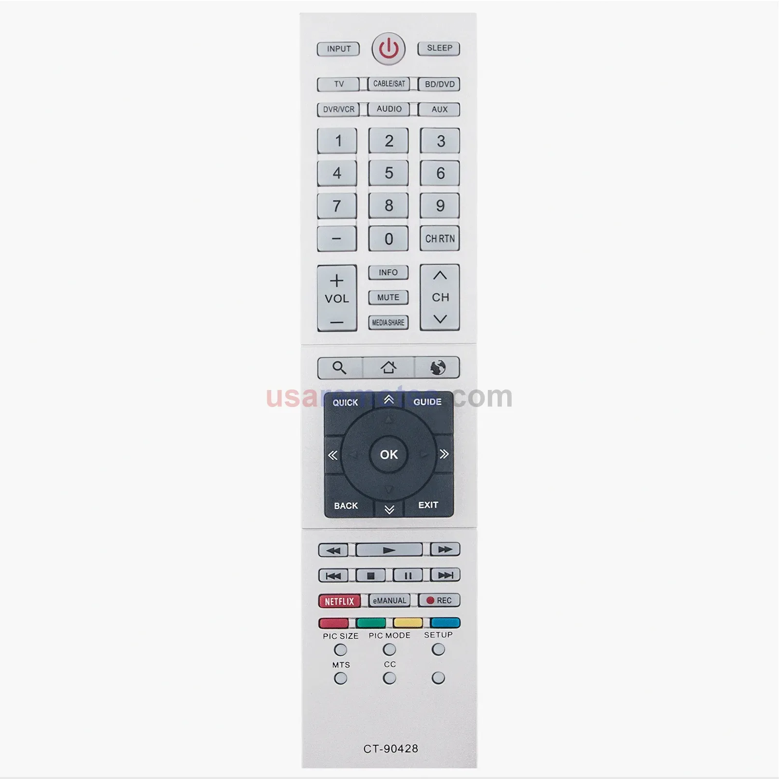 Toshiba CT-90428 TV Remote Toshiba CT-90428 TV Remote