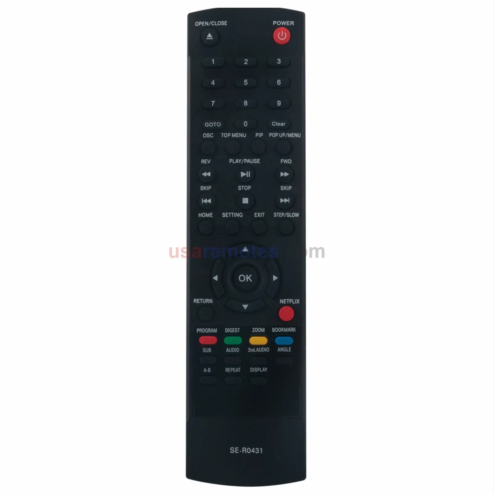 Toshiba SE-R0431 Blu-ray Remote