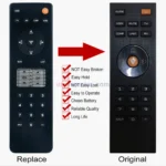 Vizio FHDTV10A TV Remote - view 2