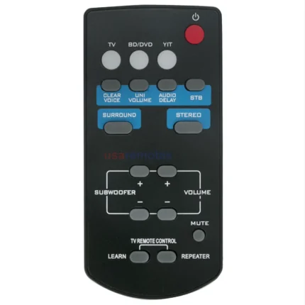 Yamaha FSR60-WY57800 Soundbar Remote