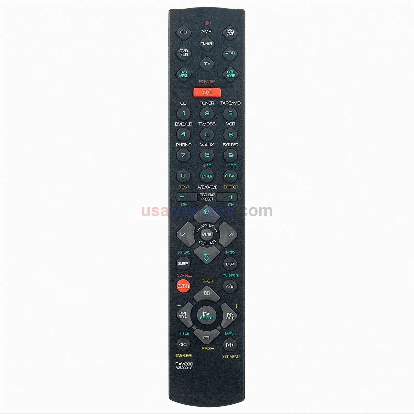 Yamaha RAV200-V269010 AV Receiver Remote Yamaha RAV200-V269010 AV Receiver Remote