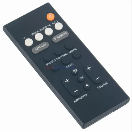 Yamaha VDQ7630 Soundbar Remote - view 2