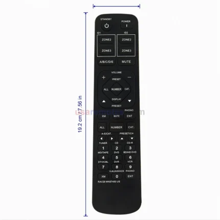 Yamaha WK67450 AV Receiver Remote