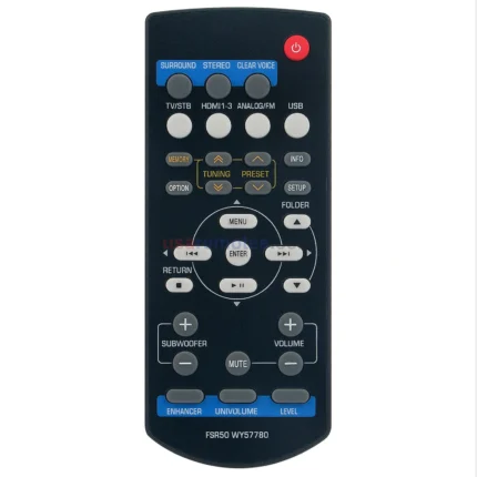 Yamaha WY57780 Soundbar Remote
