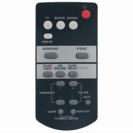 Yamaha ZJ78800 Soundbar Remote - view 2