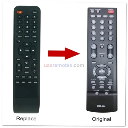Dynex ZRC-100 Remote Control