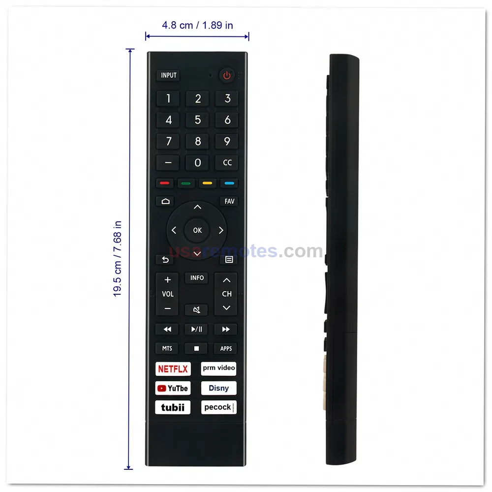 Hisense ERF3J80H ERF3Z80H Remote Control