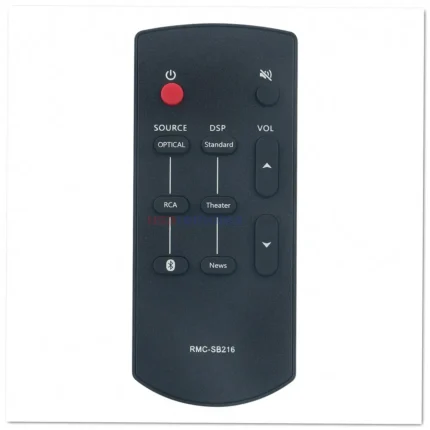 Insignia RMC-SB216 Remote Control