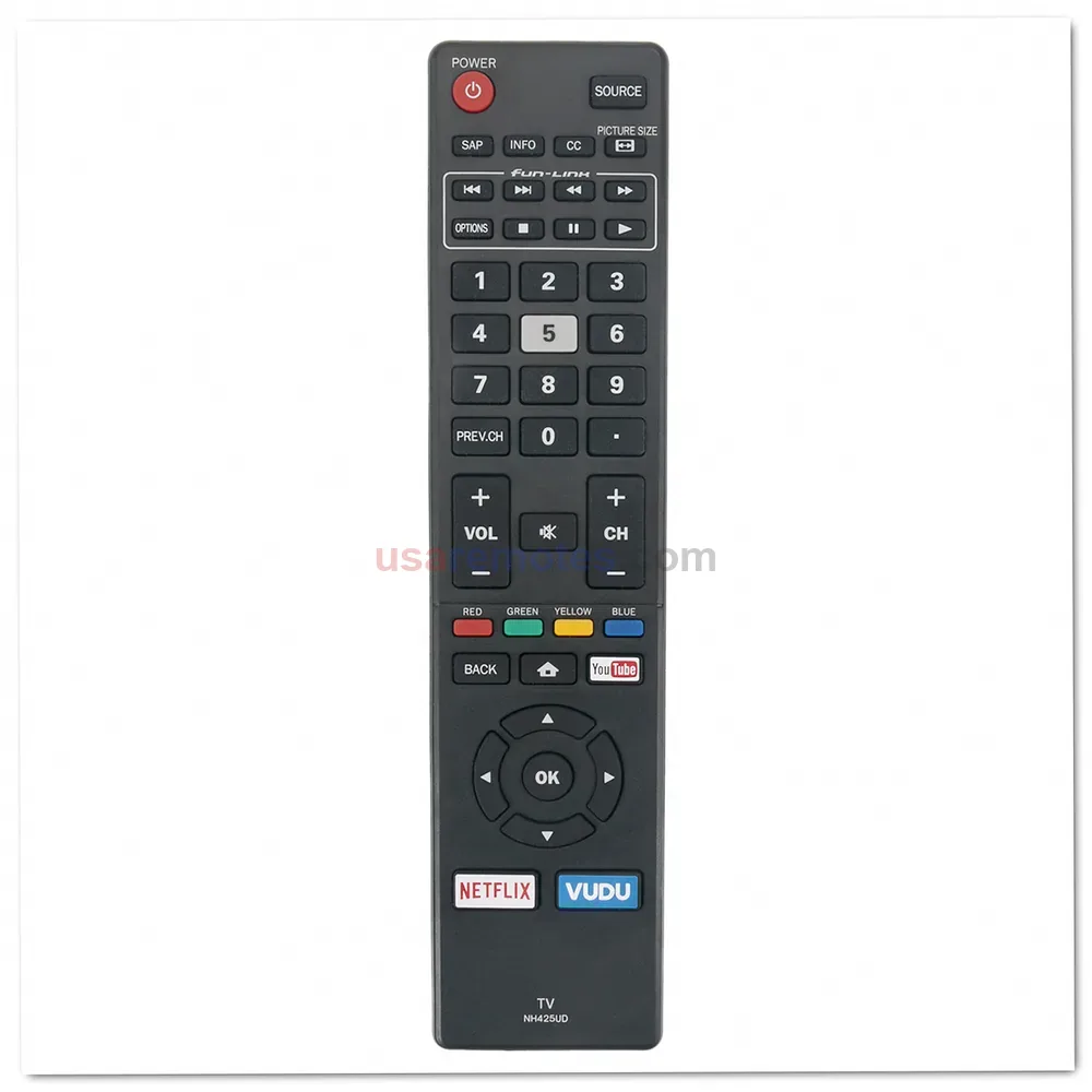 magnavox-nh425ud-001-remote-nh425ud-netflix-vudu-you-tube-key-tv-43m-1 Magnavox NH425UD-001 Remote Control