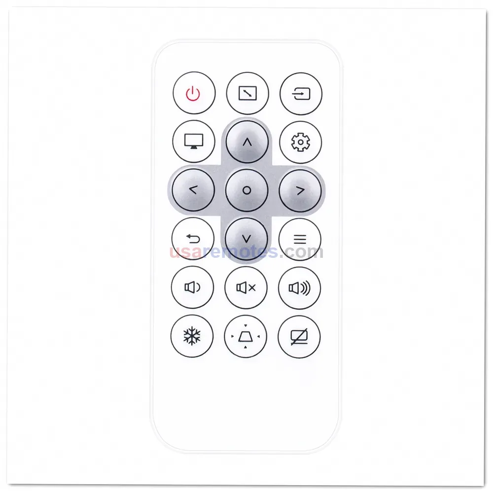 Optoma ZW350ST Remote Control