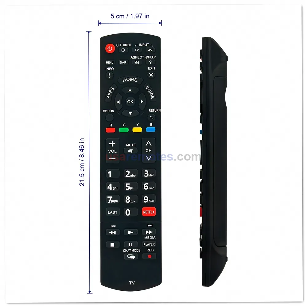 panasonic-n2qayb000942-remote-viera-tv-n2qayb001008-tx-32as600b-2 Panasonic N2QAYB000942 Remote Control