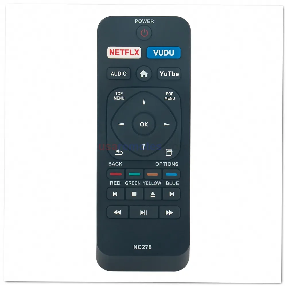 philips-nc278-nc278ul-remote-blu-ray-player-bdp2501f7-bdp2501-1 Philips NC278 NC278UL Remote Control